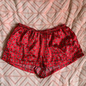 InBloom Silk PJ Shorts Size Small